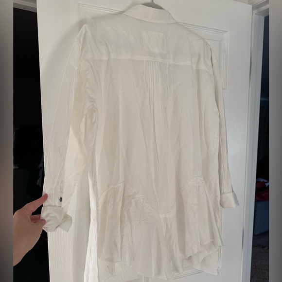 Freya poplin bottom blouse by Free People S - Picture 5 of 8